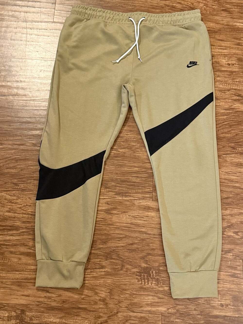 Nike Sportswear Big Swoosh Joggers Olive Green Size 3XL